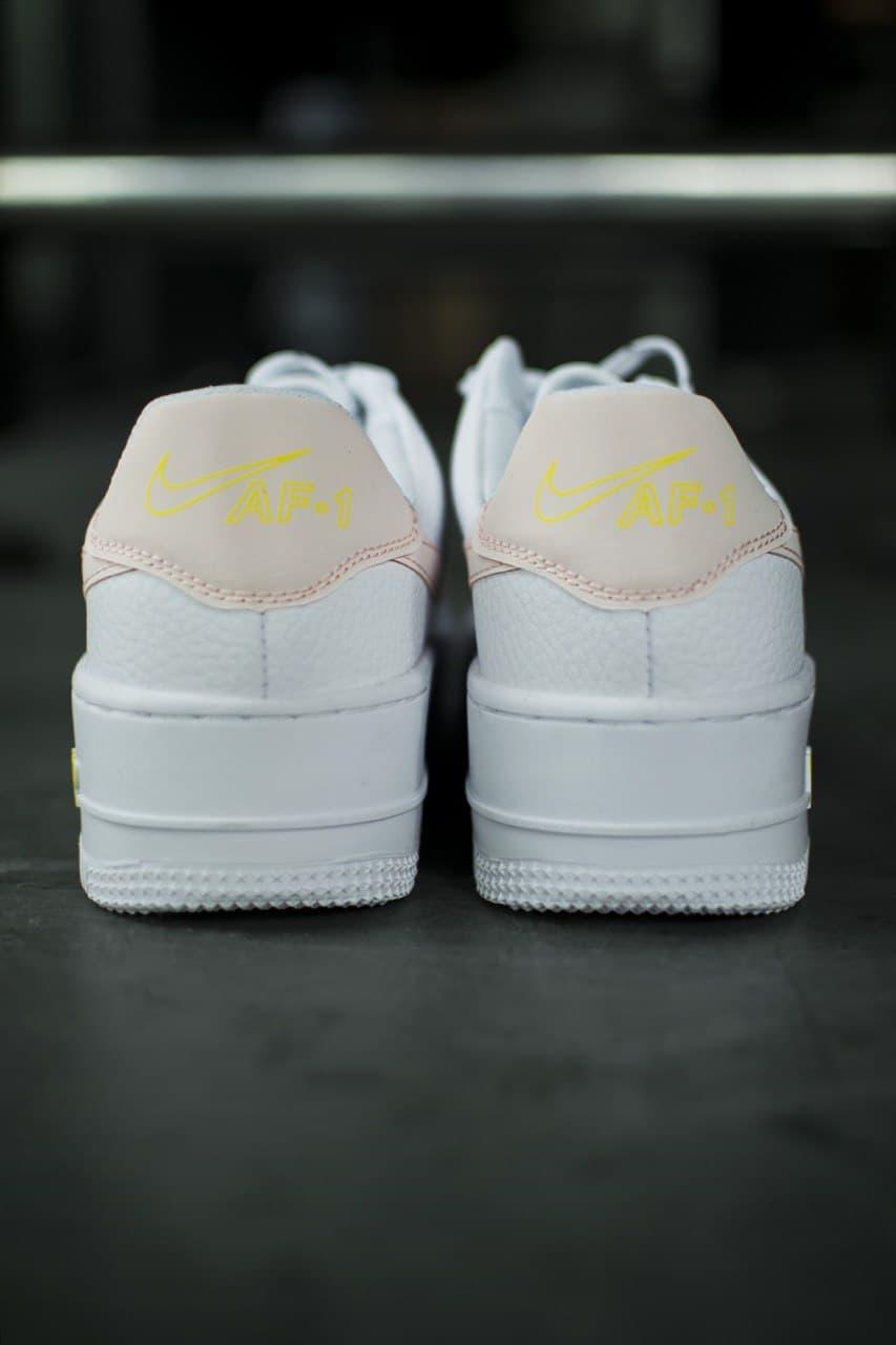 Nike Air Force Low White Orange 2.0