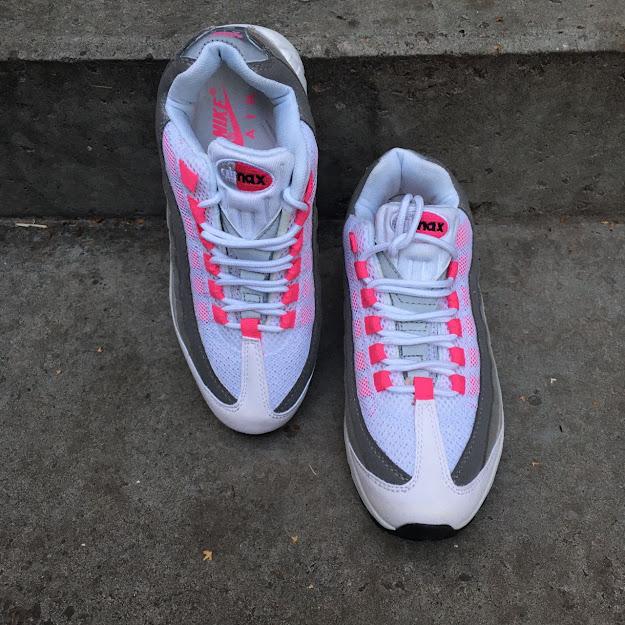 Nike Air Max 95 Pink Grey White
