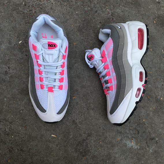 Nike Air Max 95 Pink Grey White