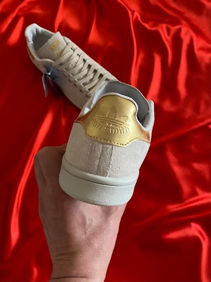 Adidas Stan Smith White Gold