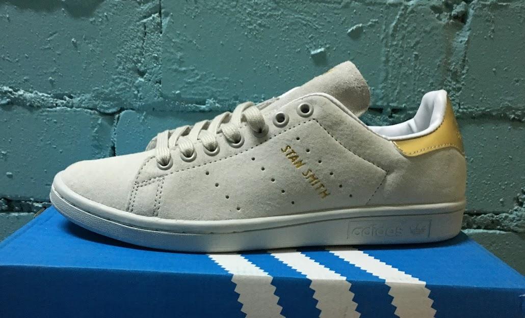 Adidas Stan Smith White Gold