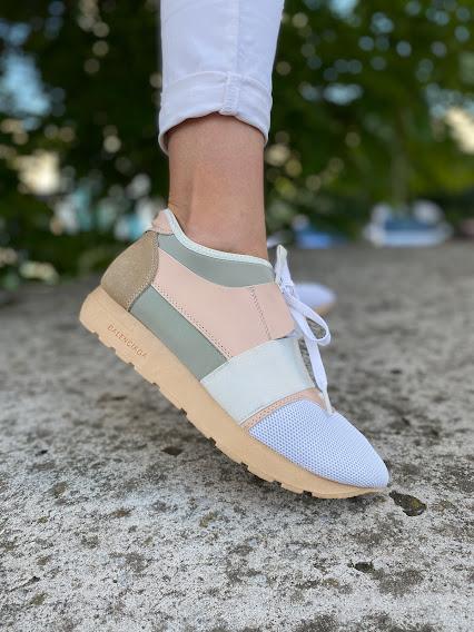 Balenciaga White Brown