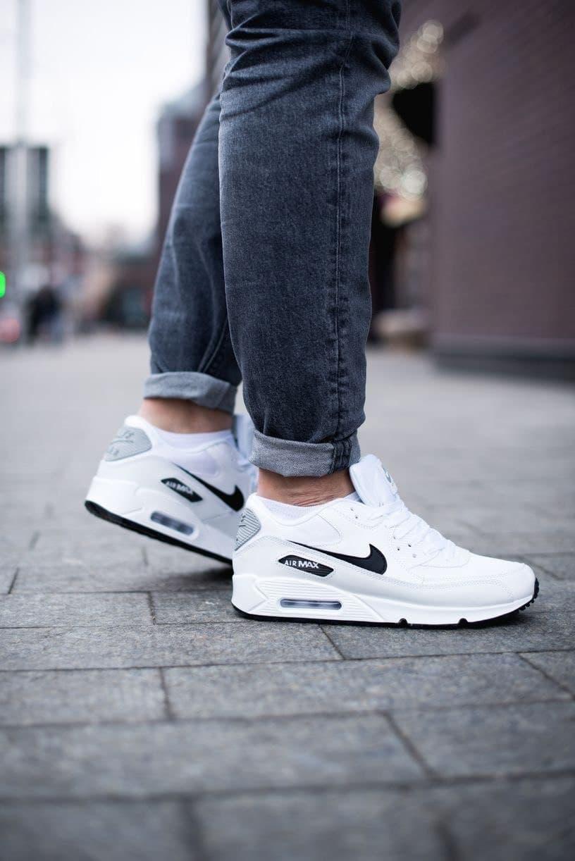 Nike Air Max 90 White Black 2