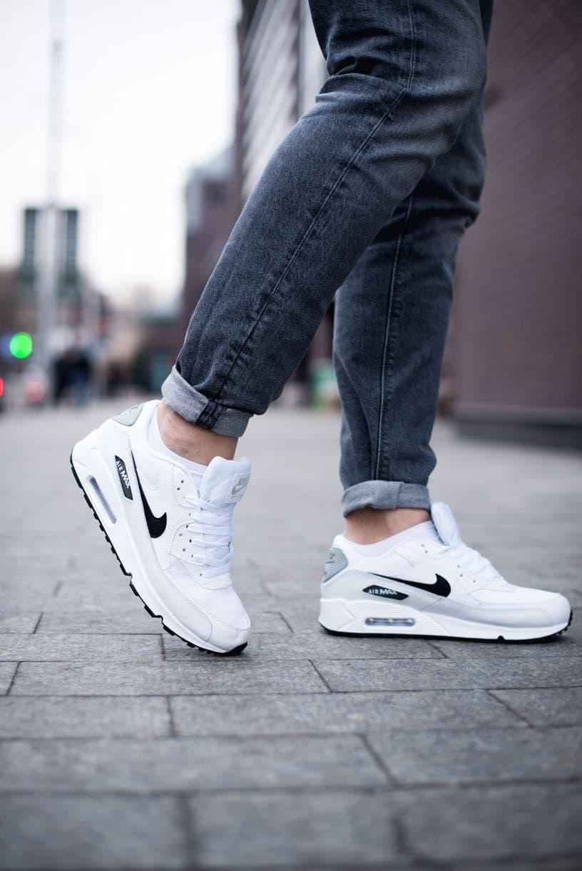Nike Air Max 90 White Black 2