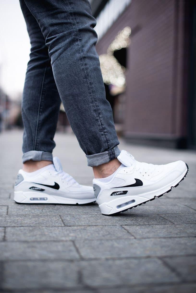 Nike Air Max 90 White Black 2