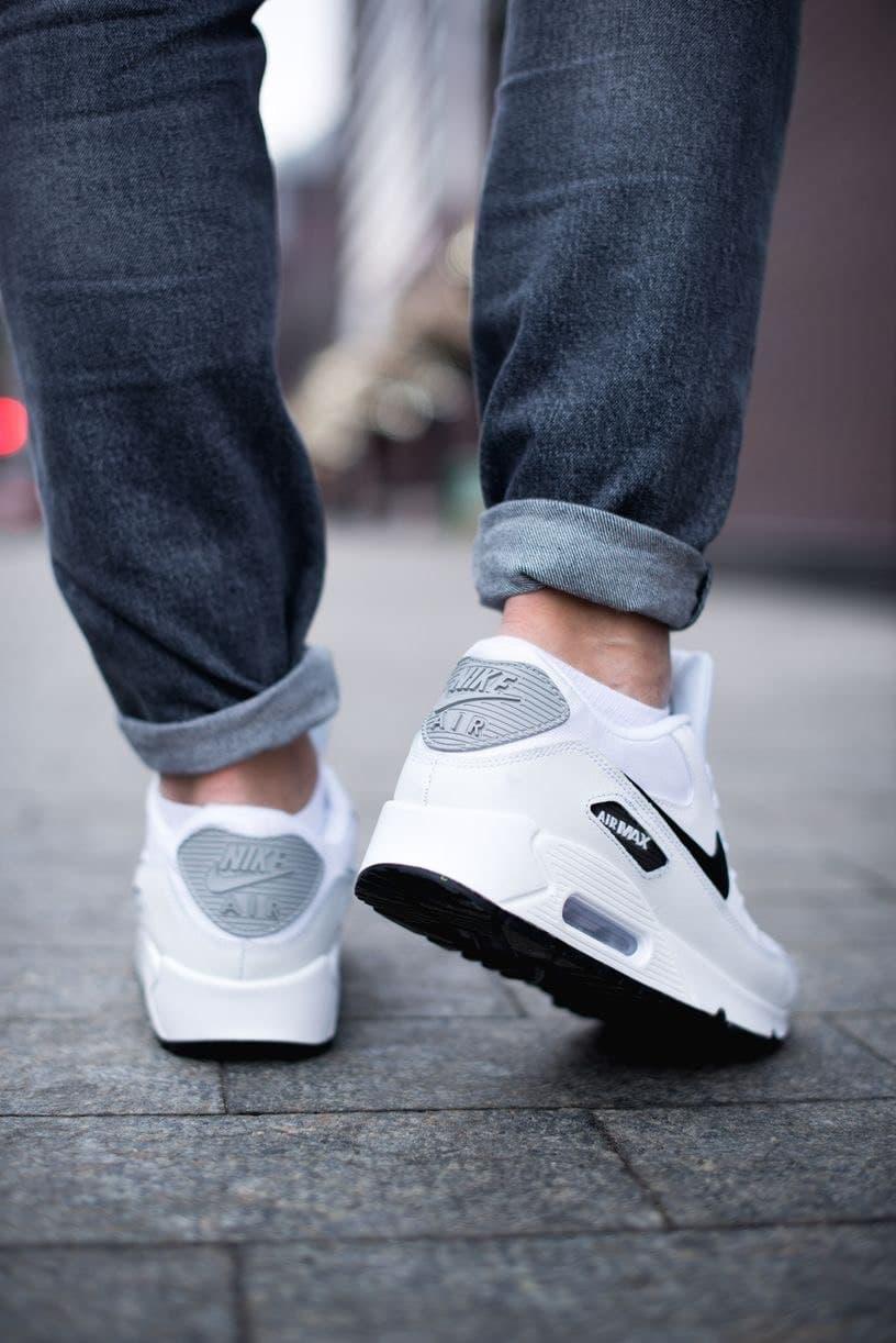 Nike Air Max 90 White Black 2
