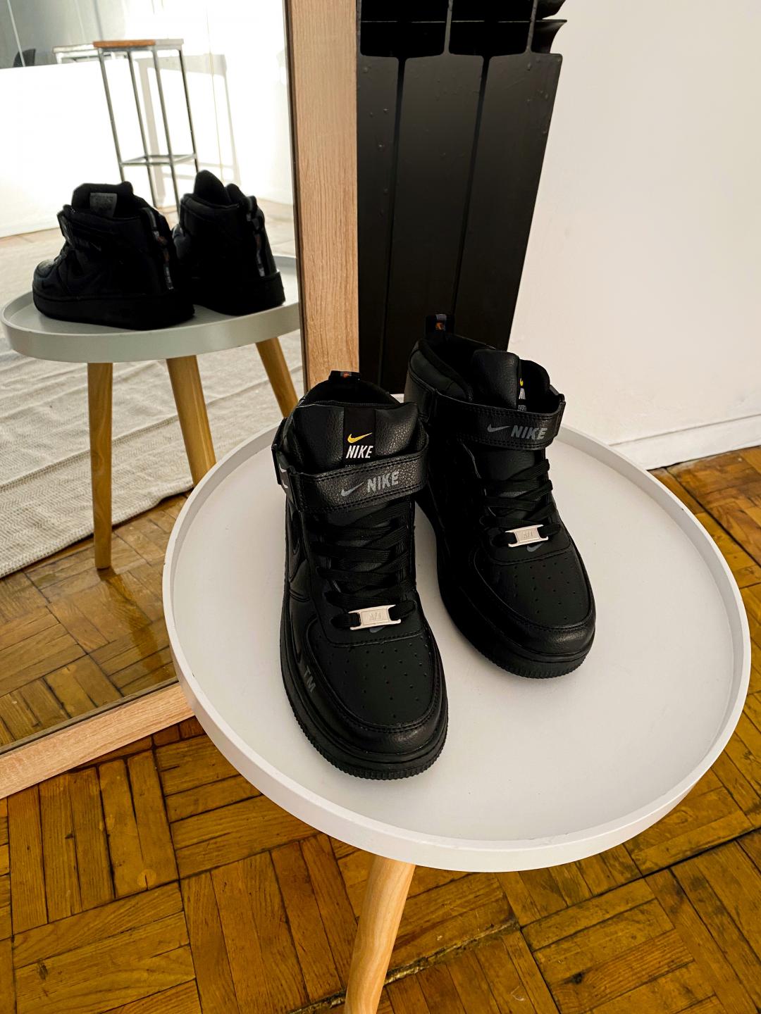 Nike Air Force TM High All Black