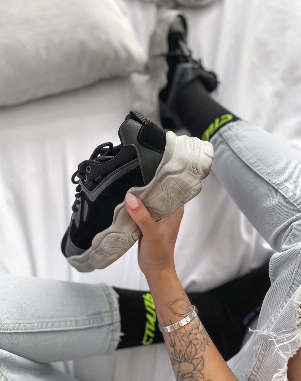 so.kass Sneakers Black White