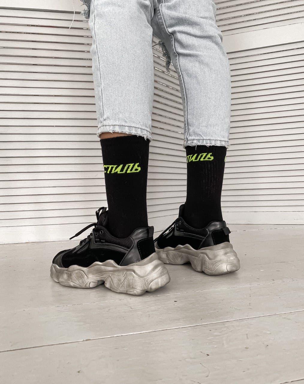 so.kass Sneakers Black White