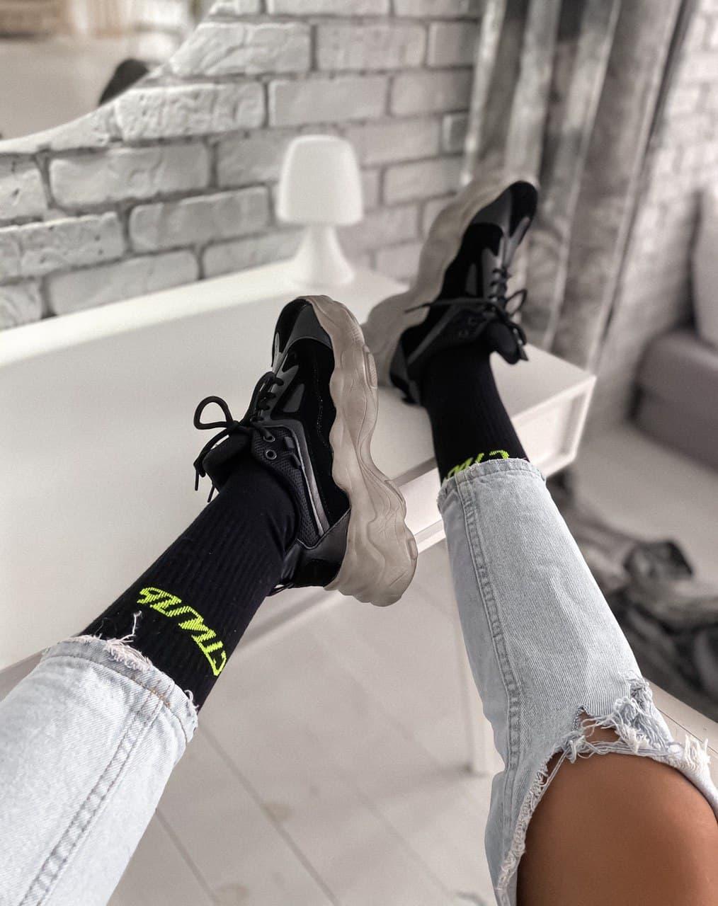 so.kass Sneakers Black White