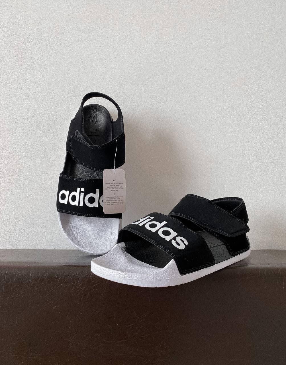 Adidas Sandals Black White