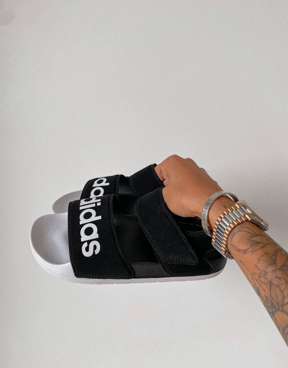 Adidas Sandals Black White
