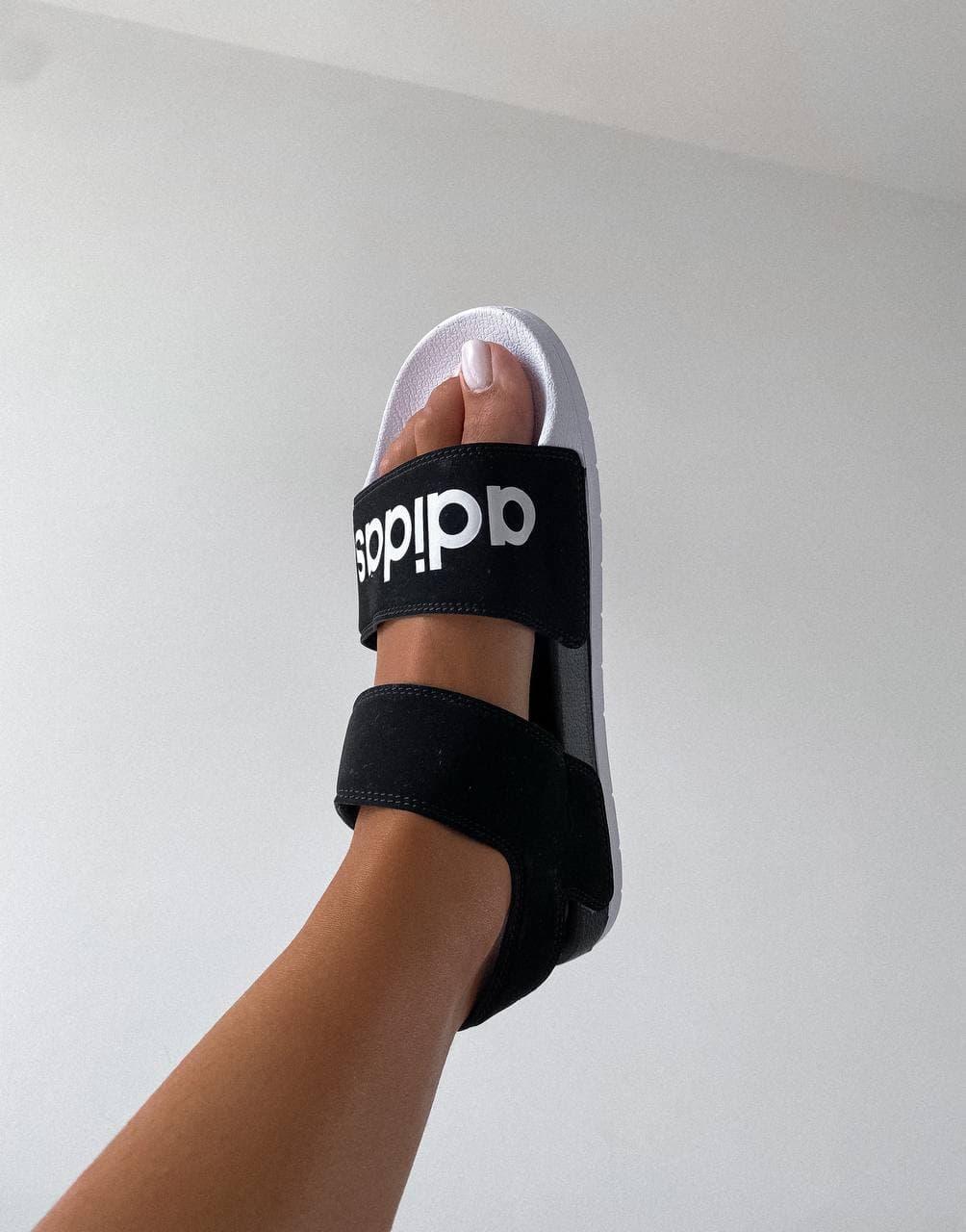 Adidas Sandals Black White