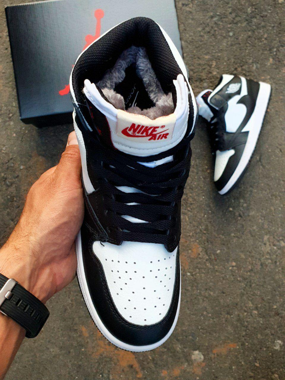 Nike Air Jordan 1 High × Travis Scot Black White