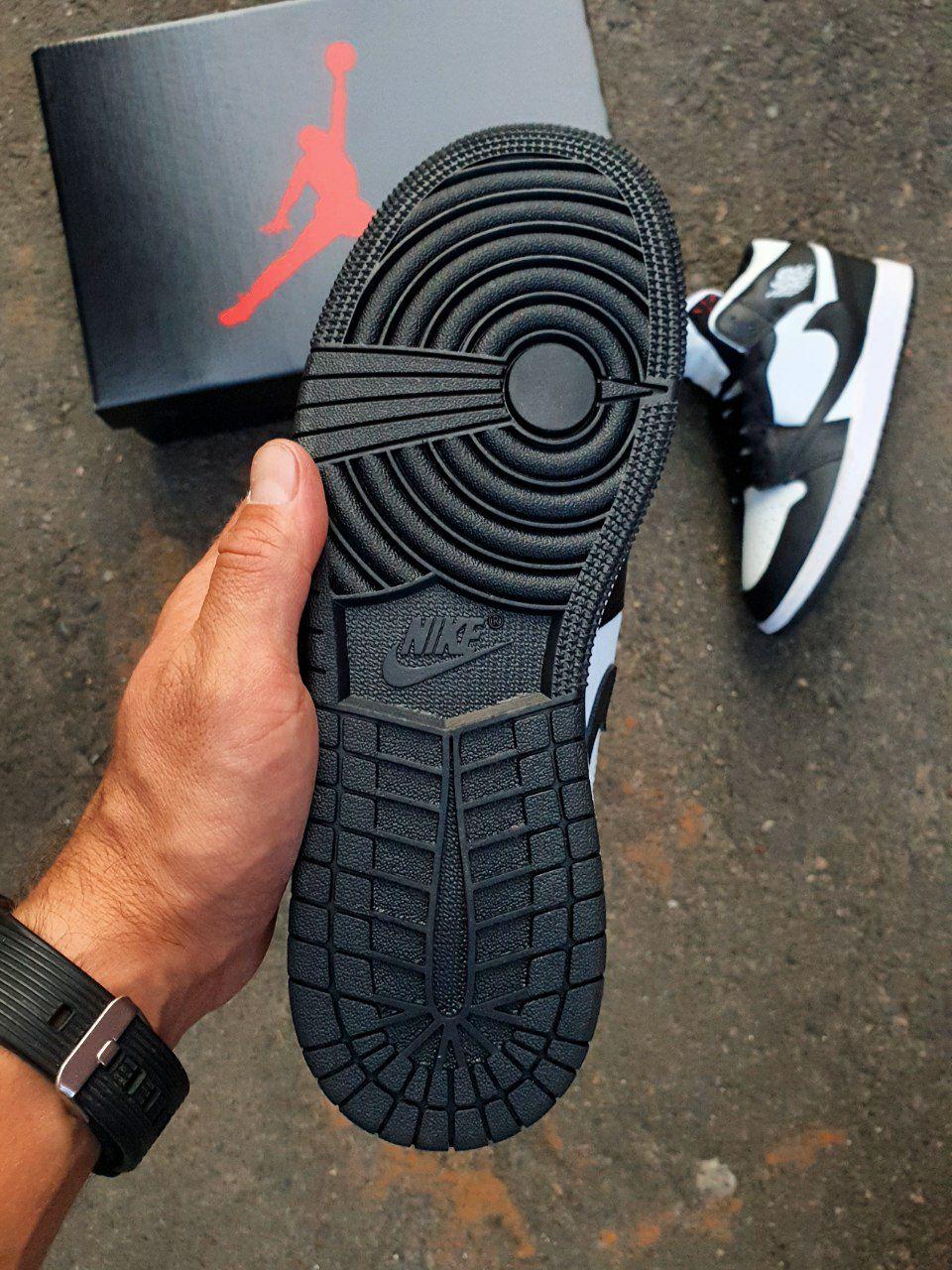 Nike Air Jordan 1 High × Travis Scot Black White