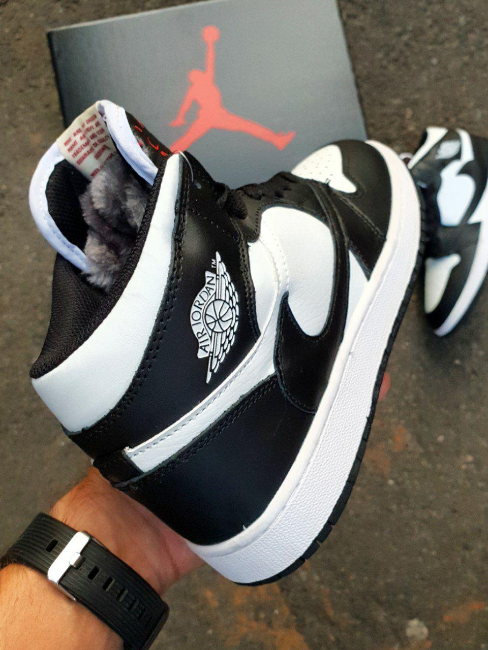 Nike Air Jordan 1 High × Travis Scot Black White