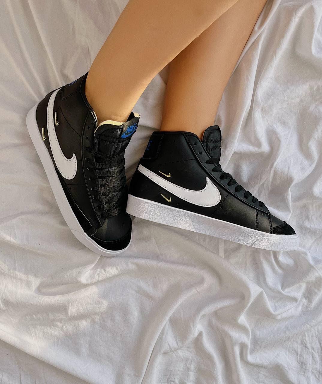 Nike Blazer Mid Black White