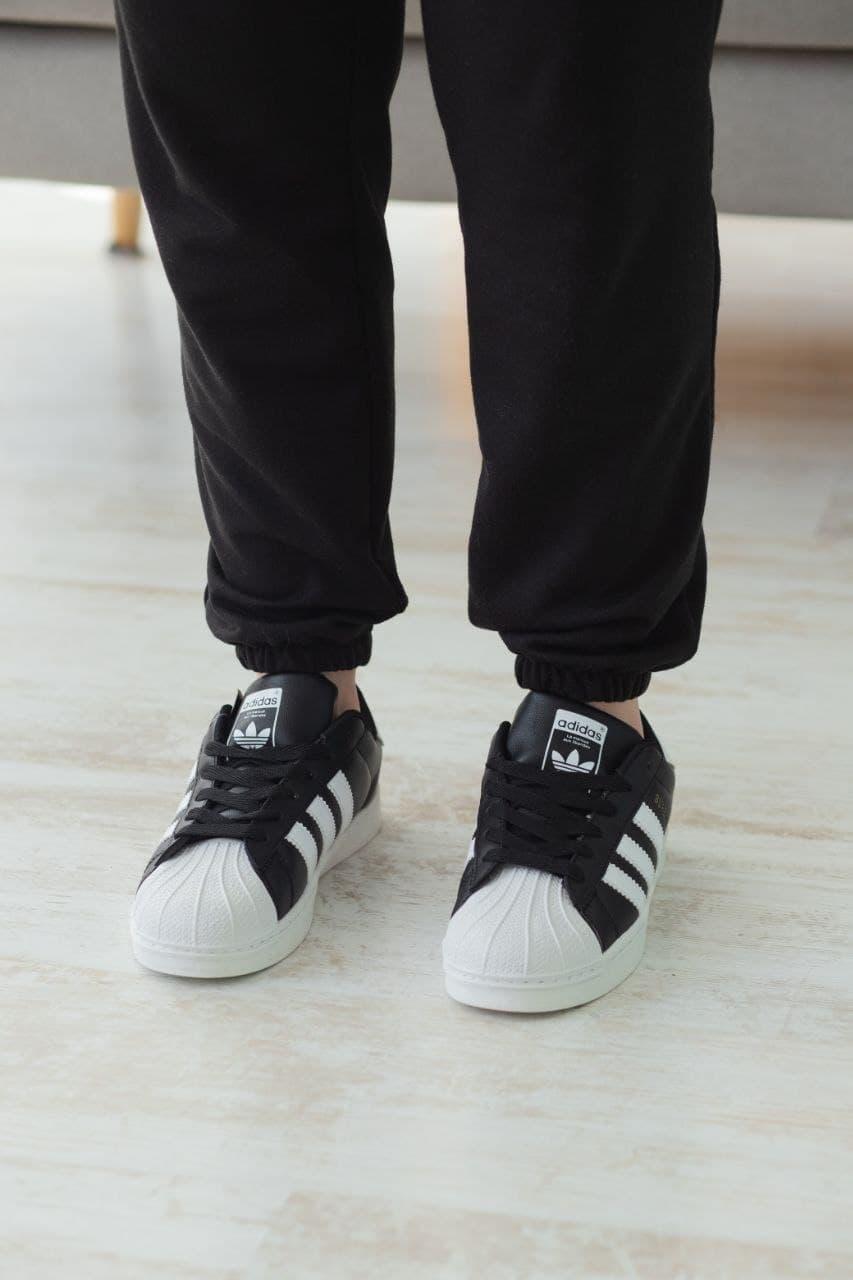 Adidas Superstar Black White