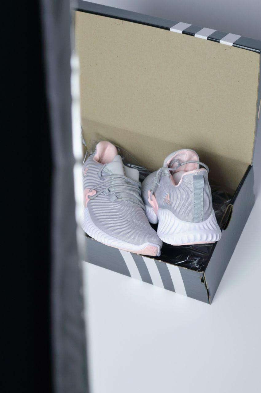 Adidas Adidas Alphabounce Grey White Pink