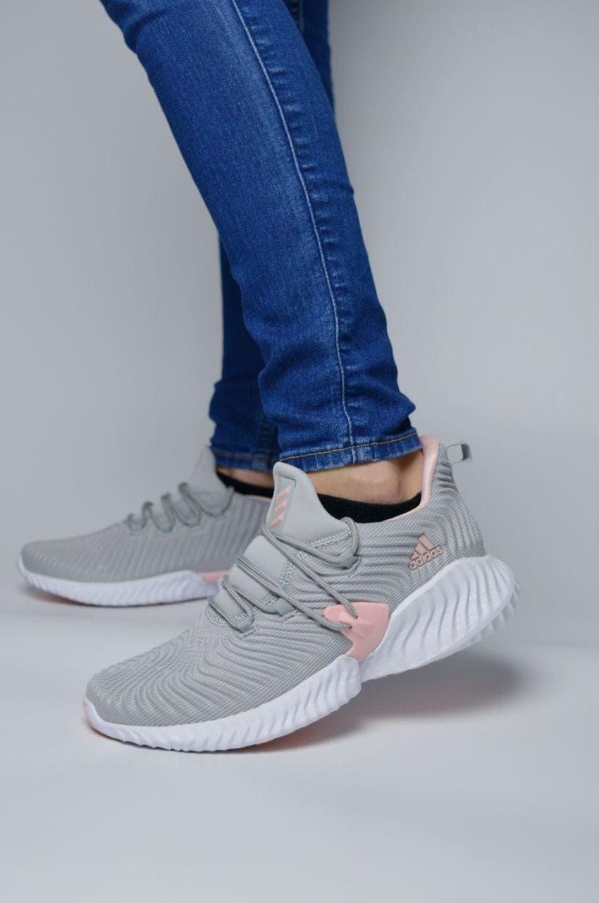 Adidas Adidas Alphabounce Grey White Pink