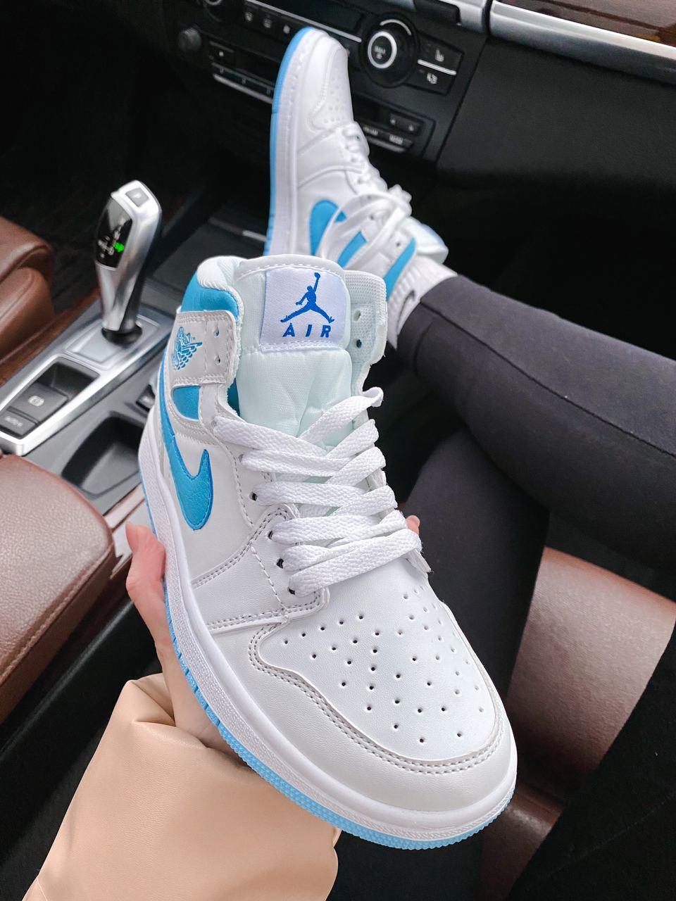 Nike Air Jordan 1 High White Blue
