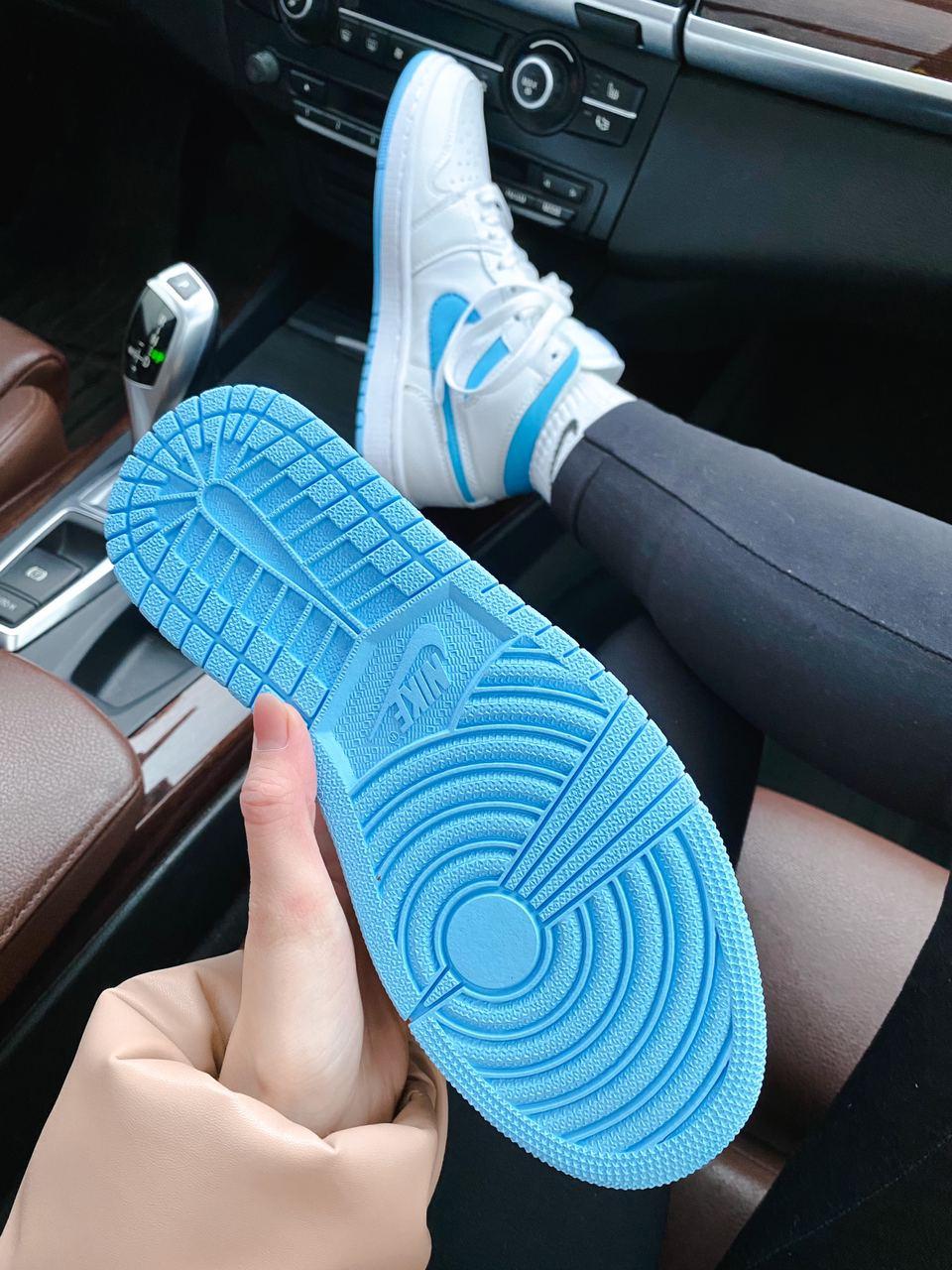 Nike Air Jordan 1 High White Blue