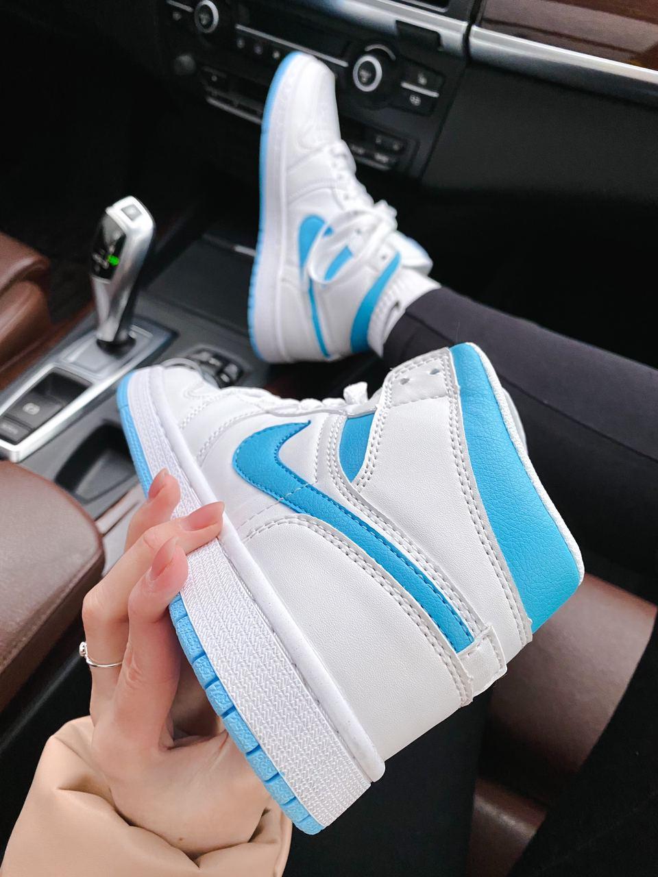 Nike Air Jordan 1 High White Blue