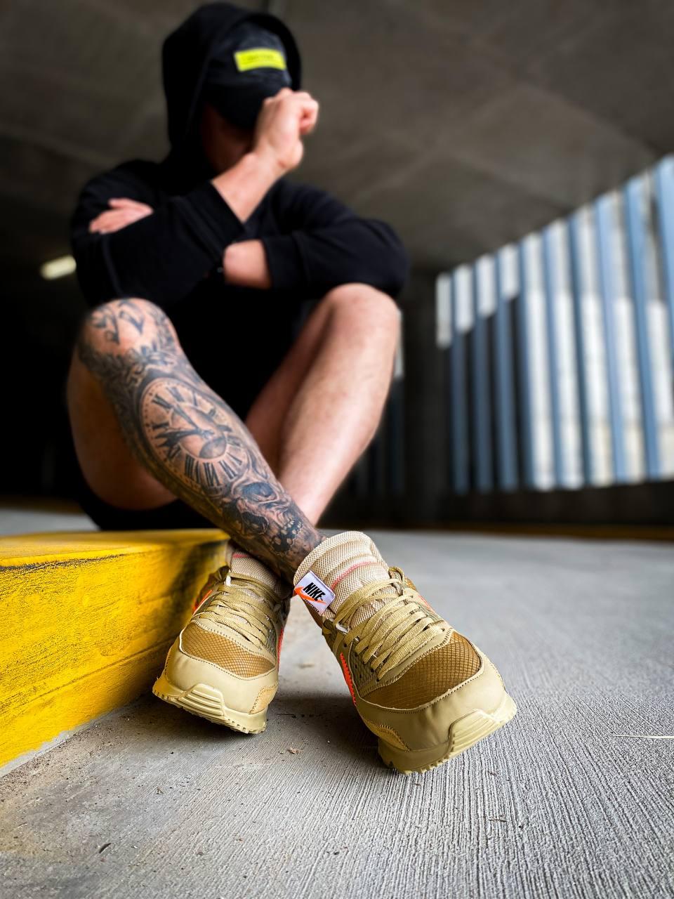 Nike Air Max 90 Off White Brown