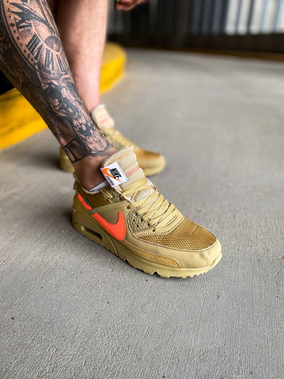 Nike Air Max 90 Off White Brown