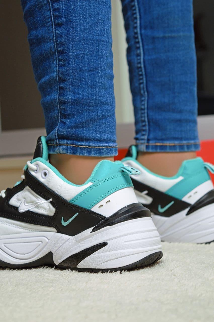 Nike M2K Tekno Black White Mint