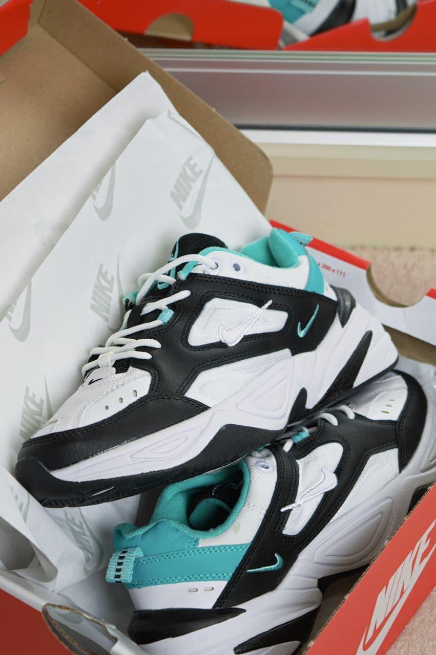 Nike M2K Tekno Black White Mint