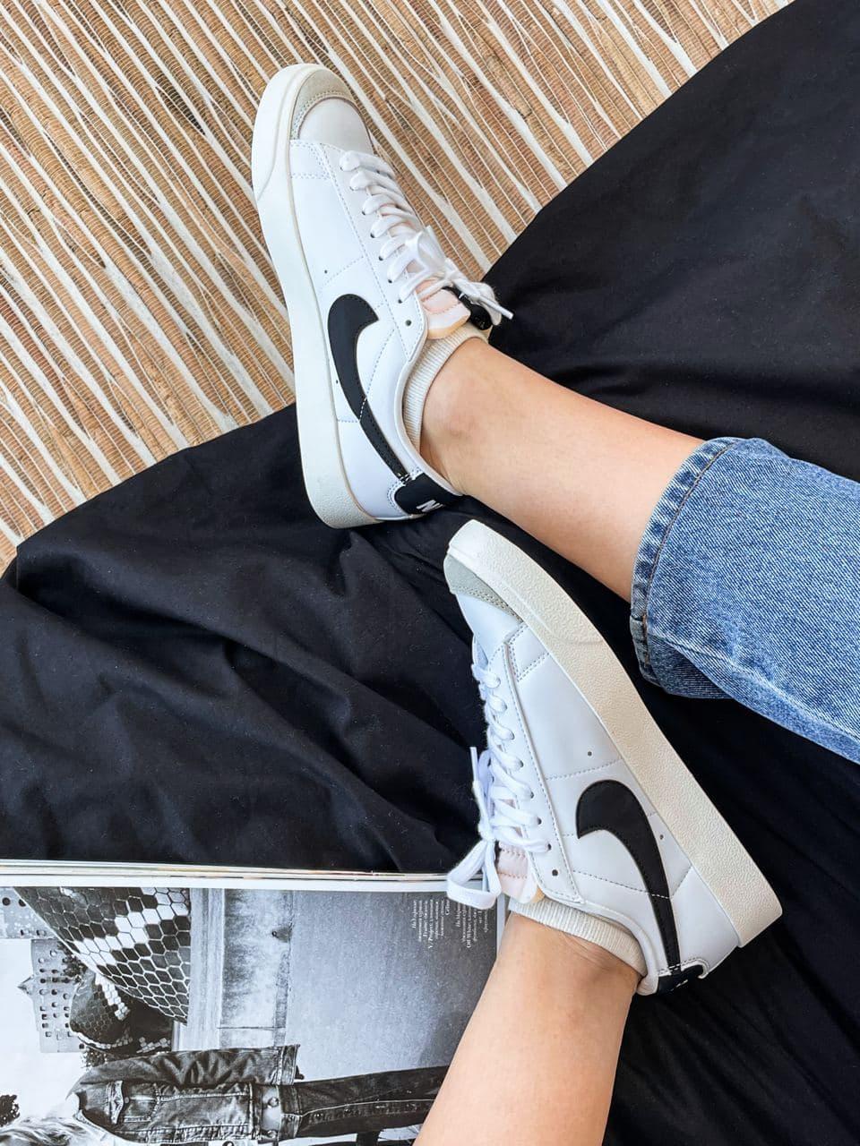 Nike Blazer White White Black Grey