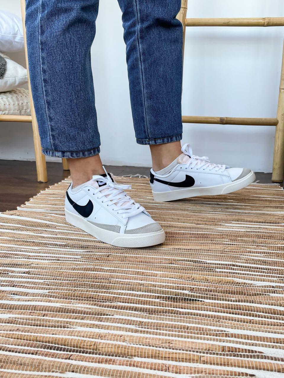 Nike Blazer White White Black Grey