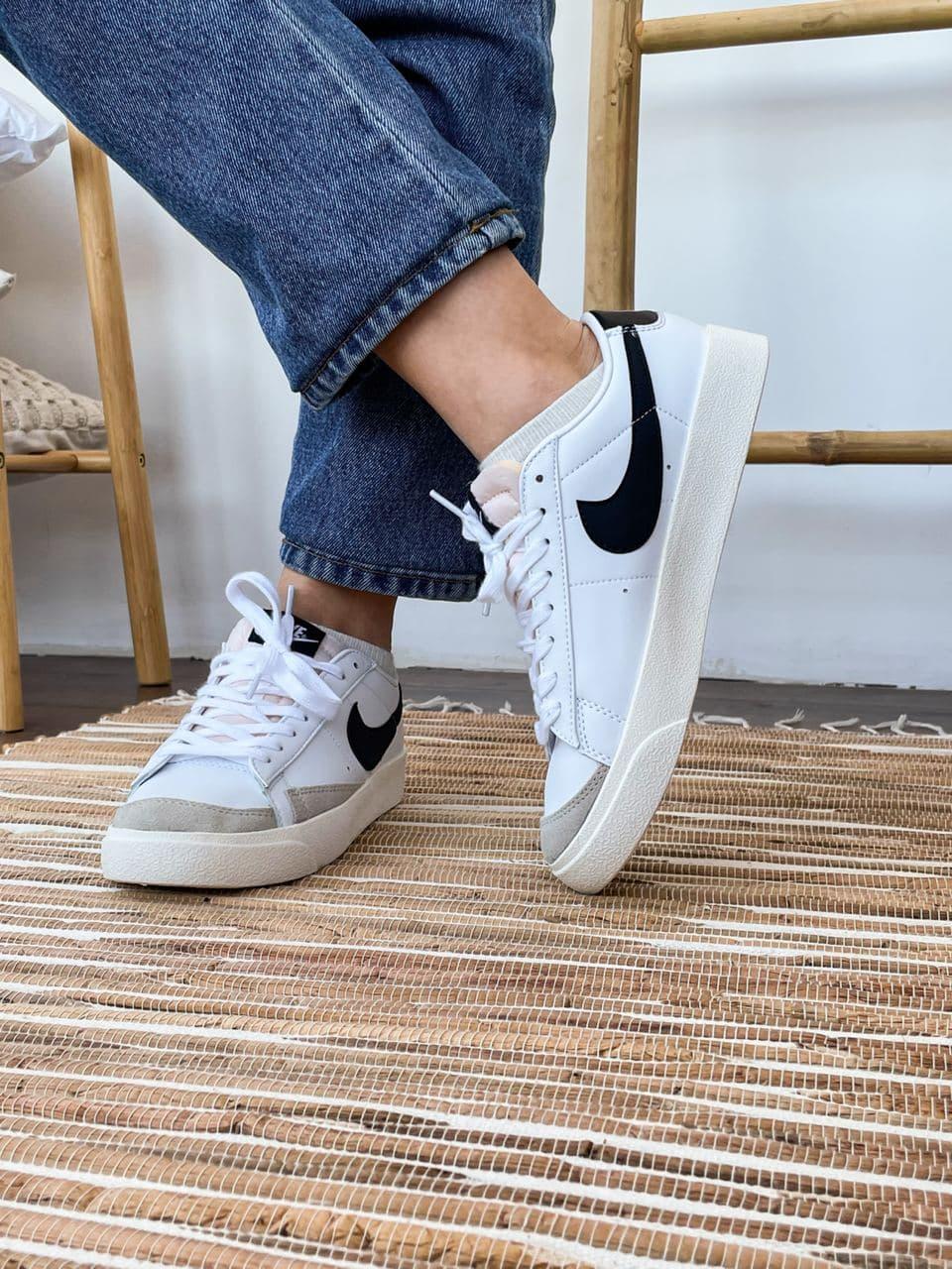 Nike Blazer White White Black Grey