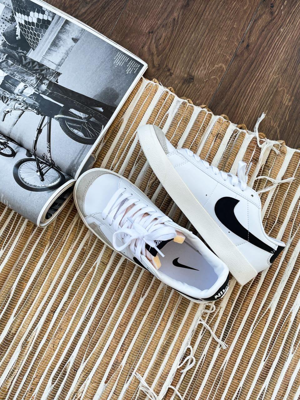 Nike Blazer White White Black Grey