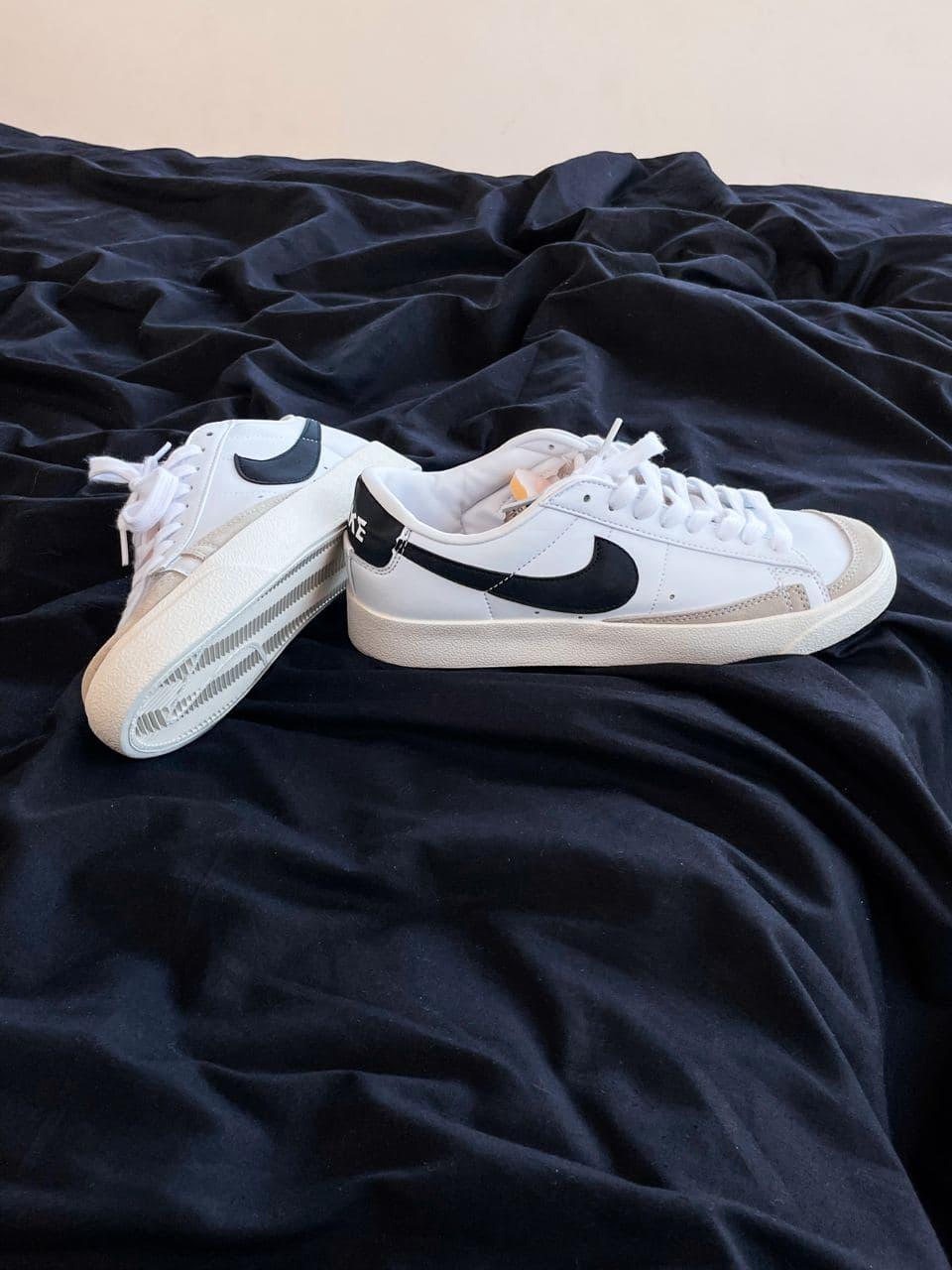 Nike Blazer White White Black Grey