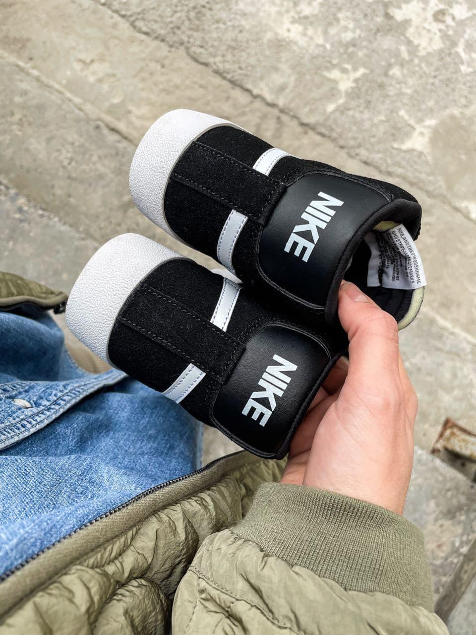 Nike Blazer Black White 1