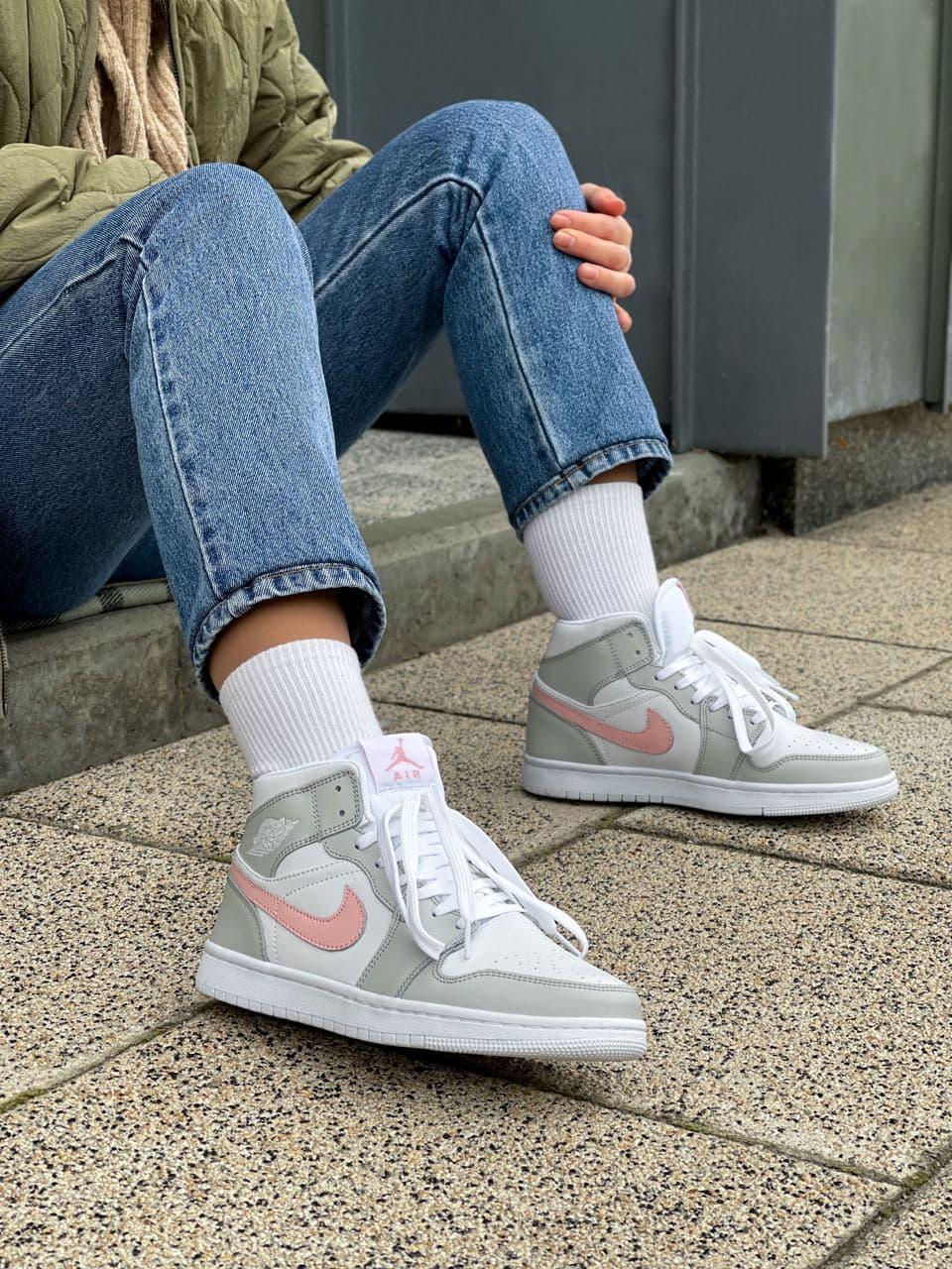 Nike Air Jordan 1 Retro High Grey/Orange