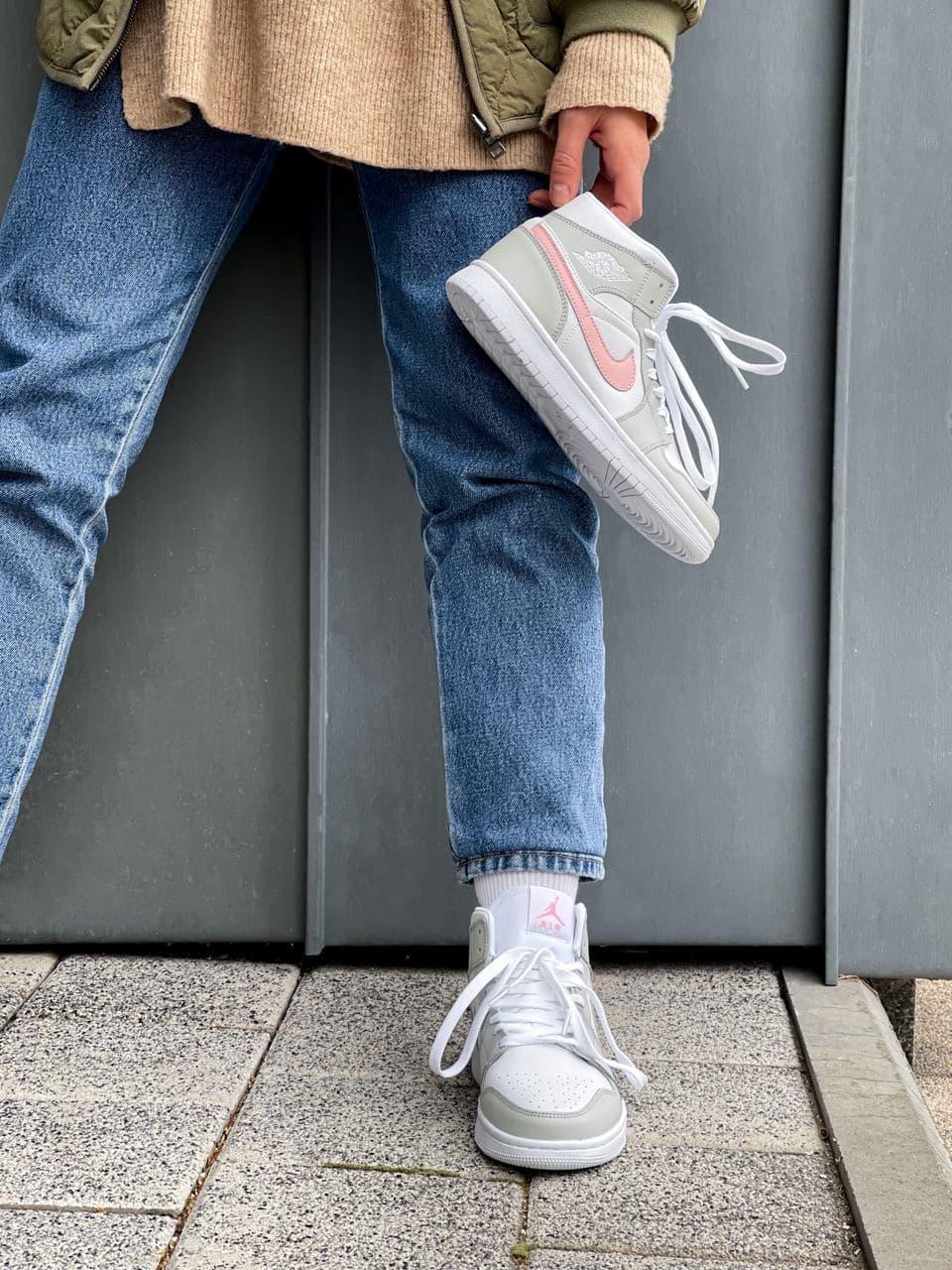 Nike Air Jordan 1 Retro High Grey/Orange