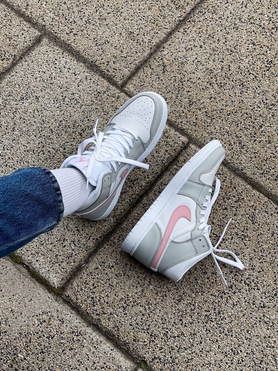 Nike Air Jordan 1 Retro High Grey/Orange