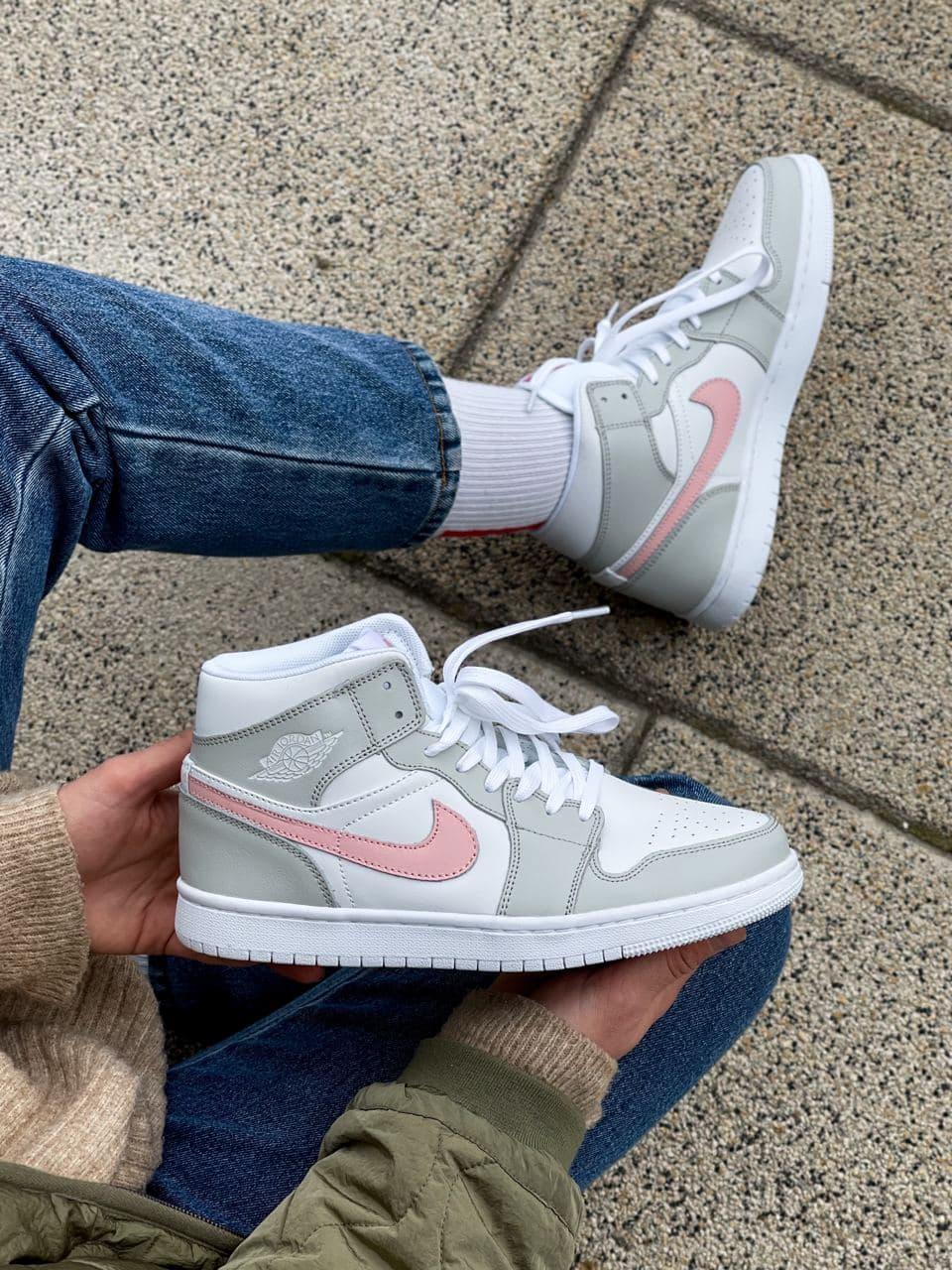 Nike Air Jordan 1 Retro High Grey/Orange