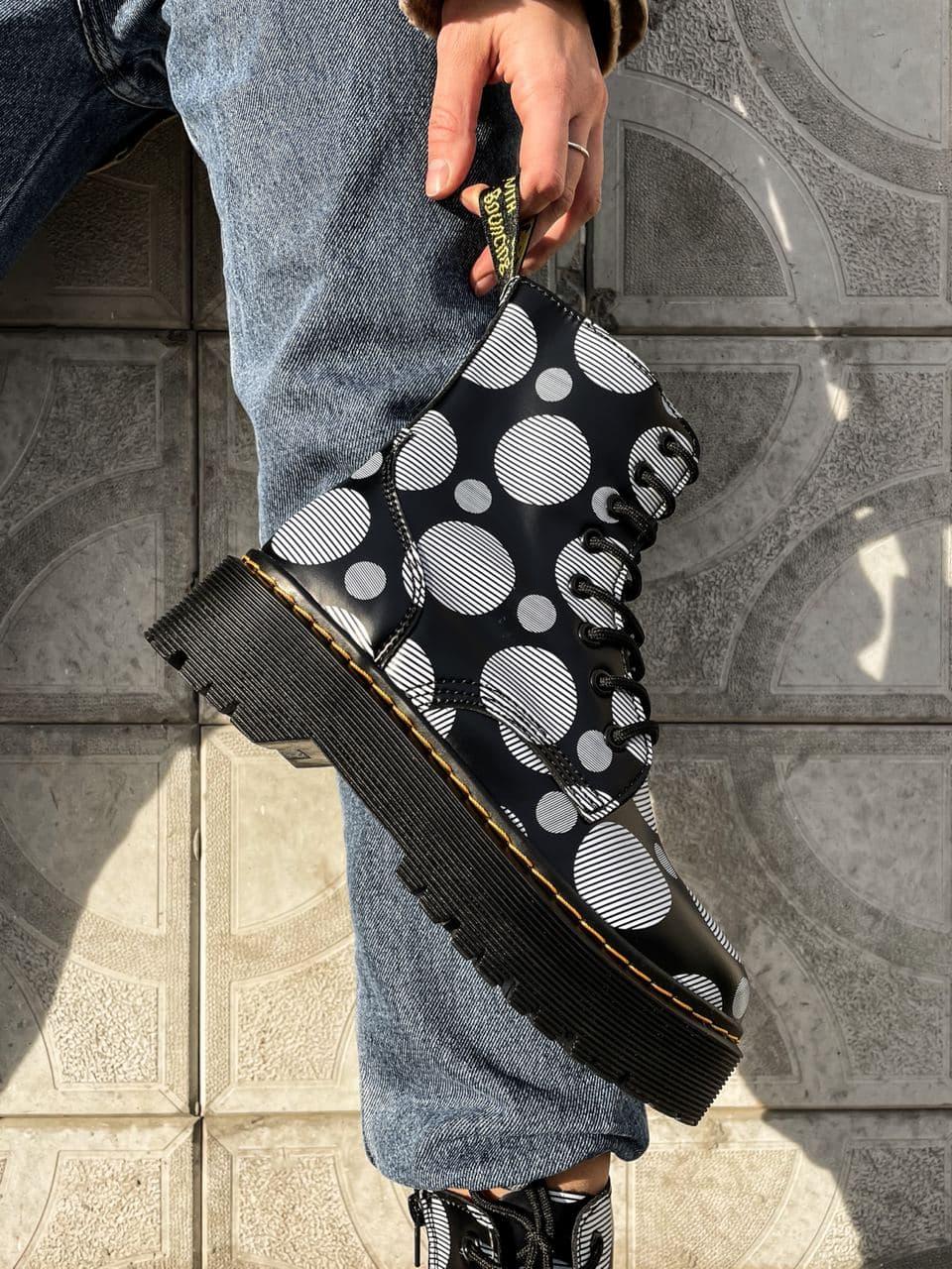 Dr. Martens Jadon Polka Black