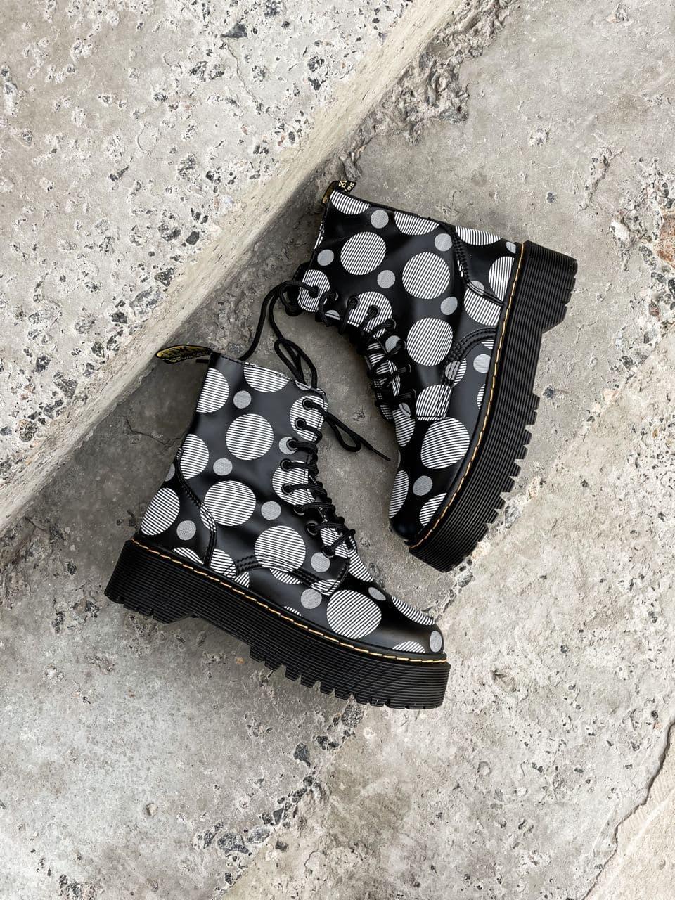 Dr. Martens Jadon Polka Black