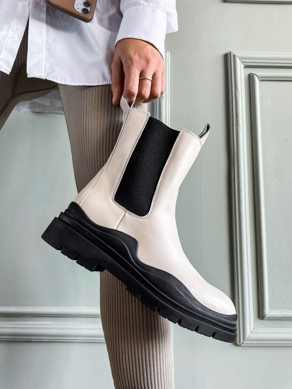 Bottega Veneta Cream Fur White