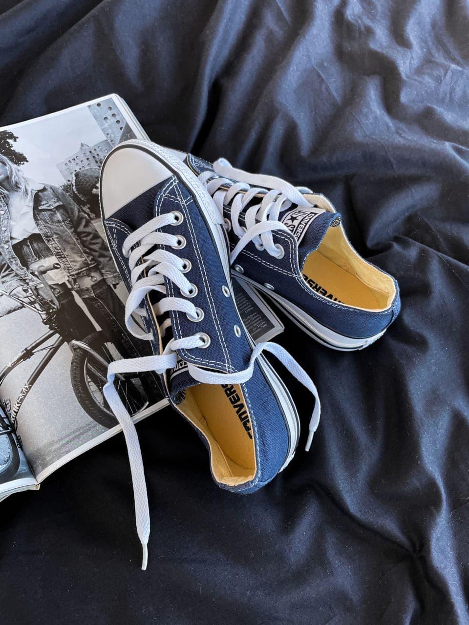 Converse Low Navy Blue
