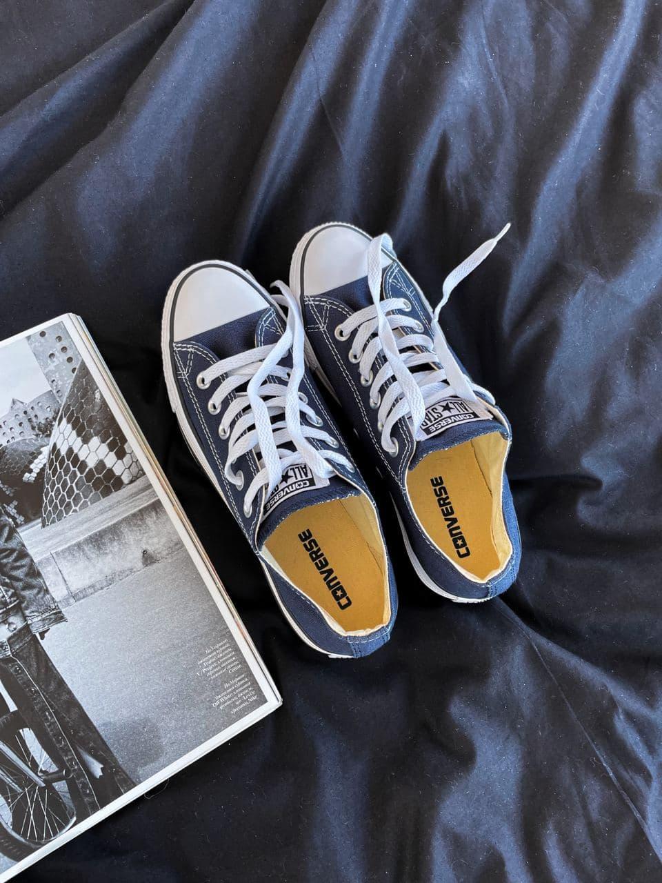 Converse Low Navy Blue