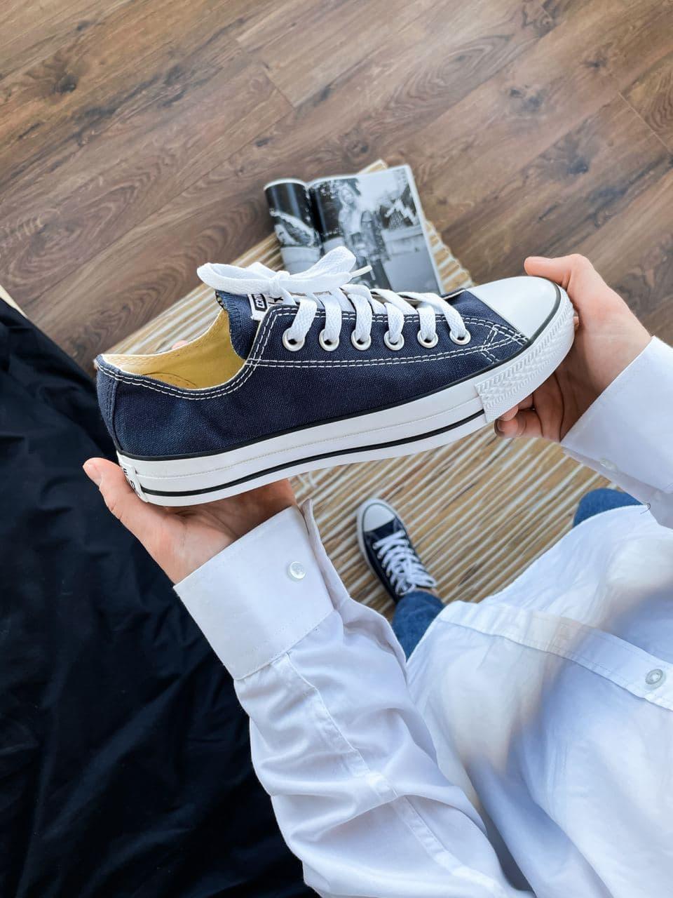 Converse Low Navy Blue