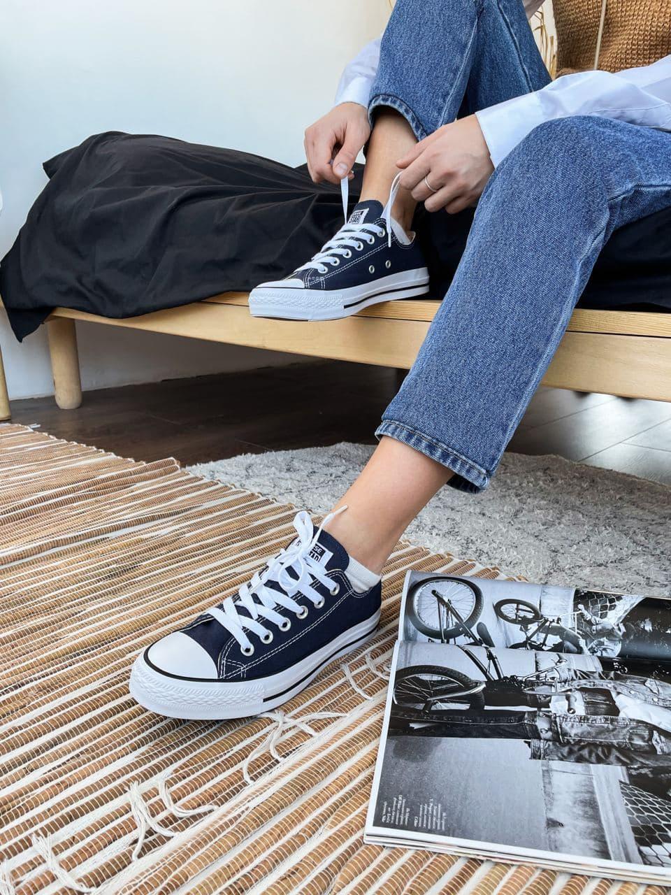 Converse Low Navy Blue