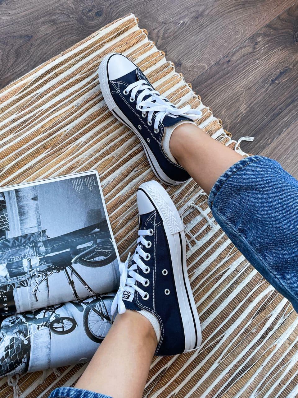 Converse Low Navy Blue