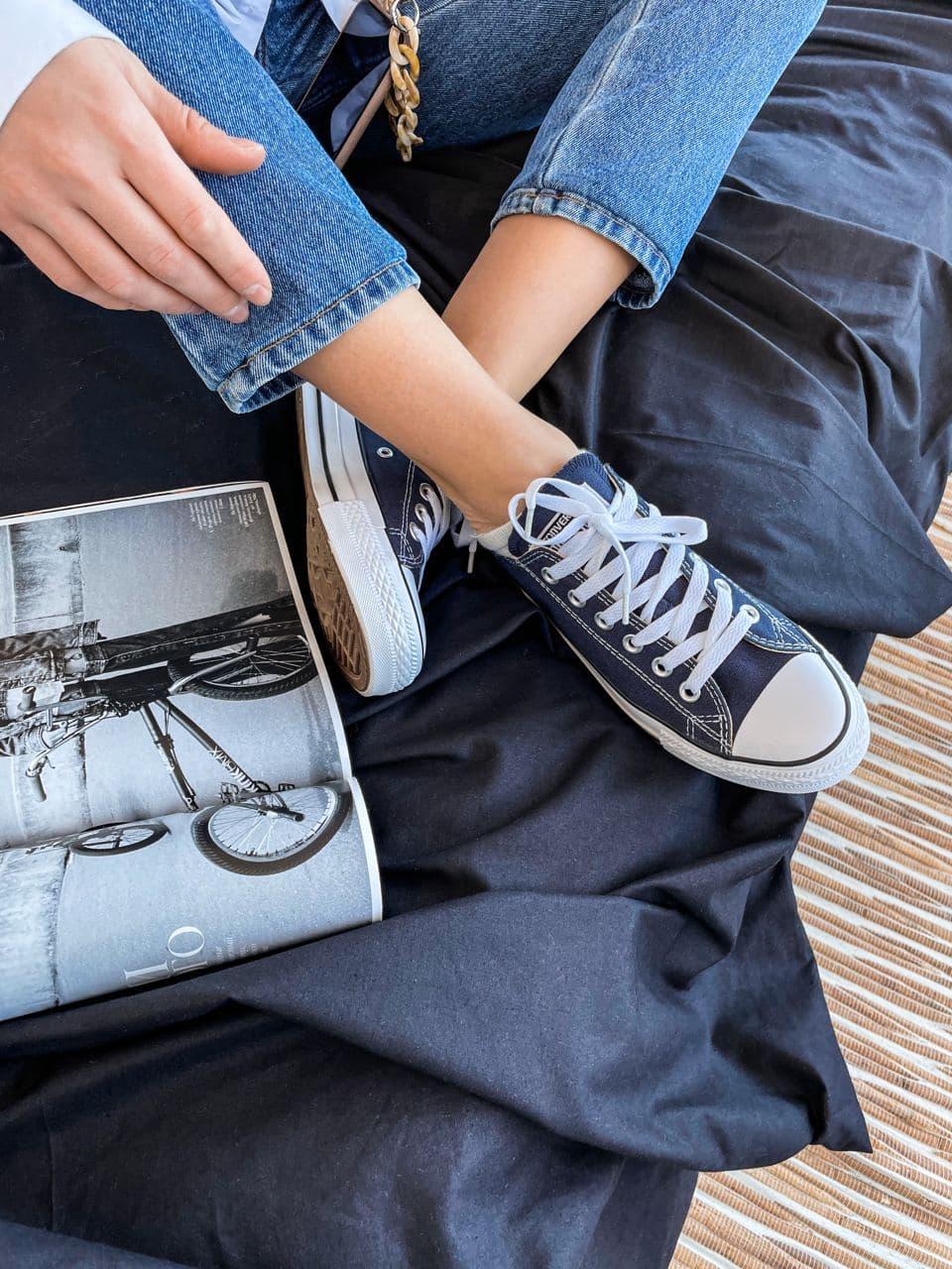 Converse Low Navy Blue